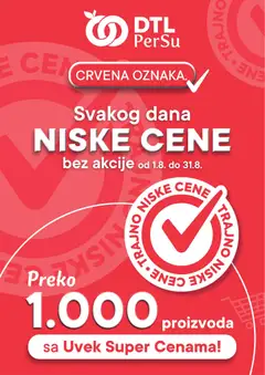 Pregled PerSu kataloga - važi od 01.08.2026