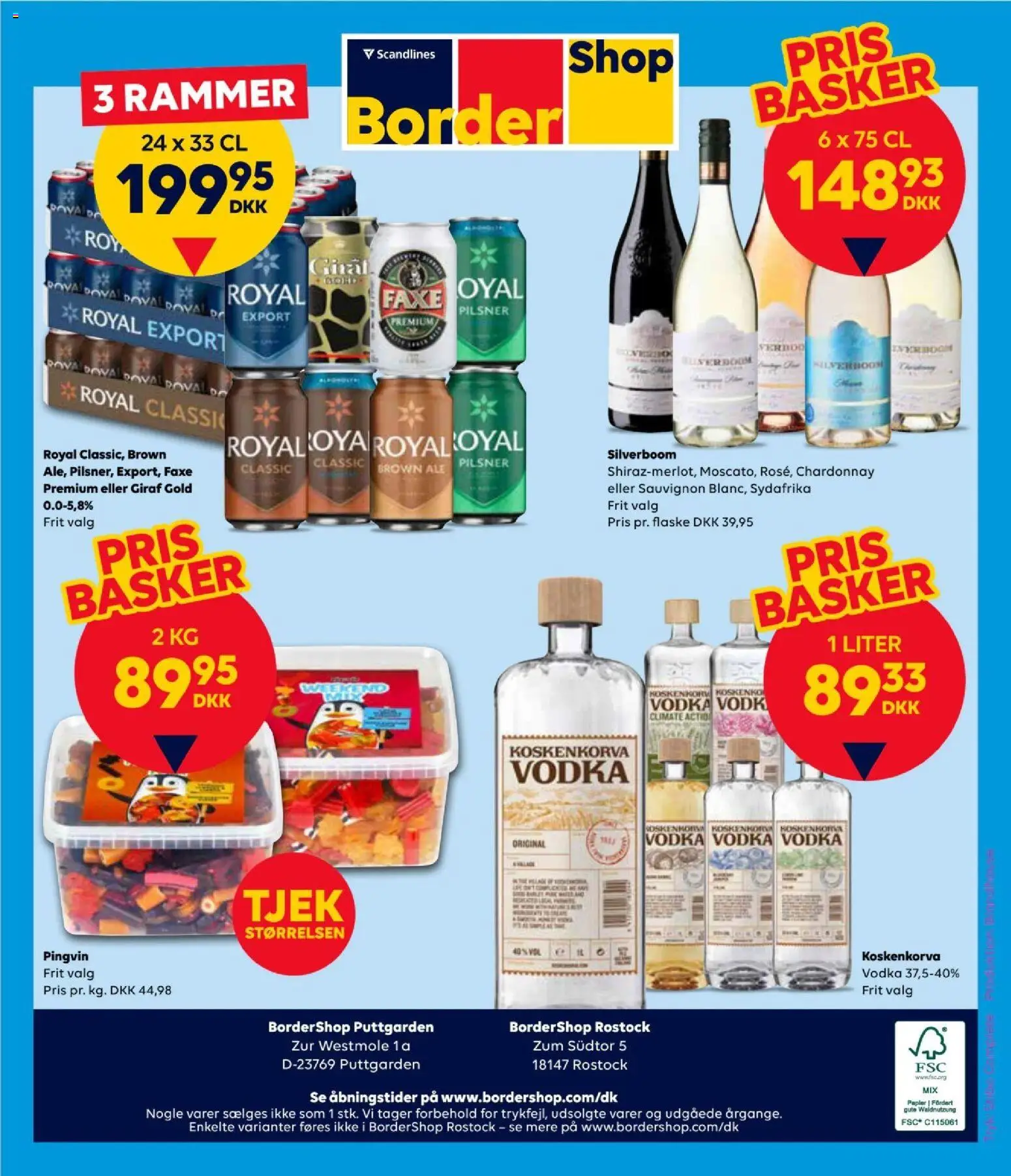 Eksempel på tilbudsavis Bordershop - Tilbudsavis fra butik Bordershop gyldig fra 12/08/2026
