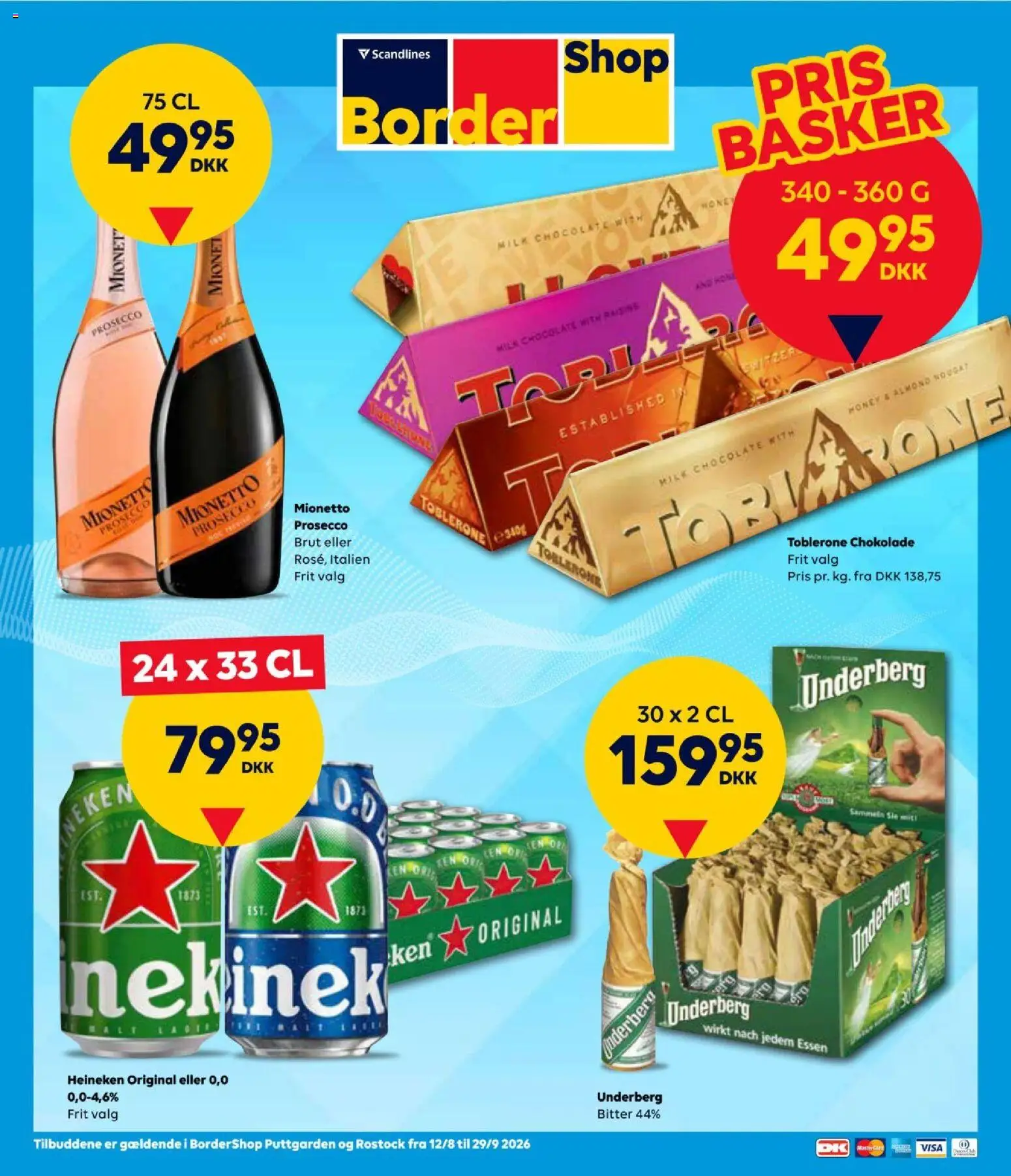 Eksempel på tilbudsavis Bordershop - Tilbudsavis fra butik Bordershop gyldig fra 12/08/2026