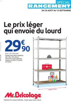Prévisualisation de Mr. Bricolage catalogue du magasin Mr. Bricolage formulaire valide 26/08/2026