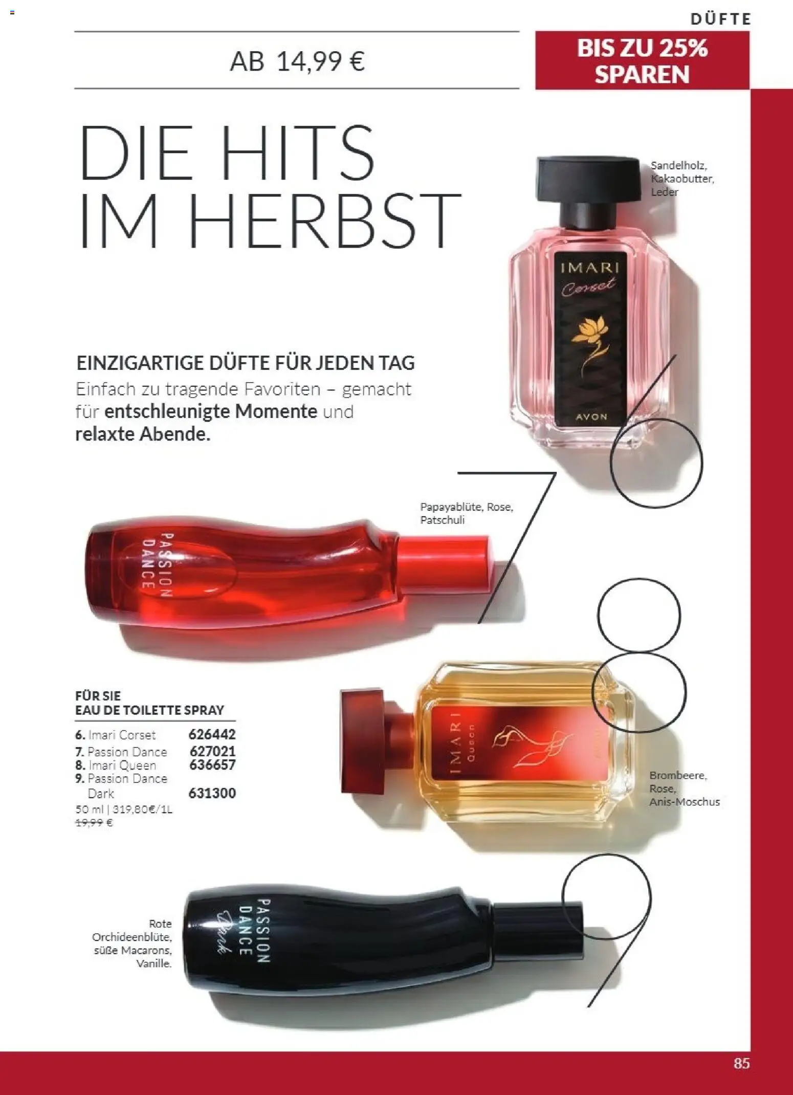 Vorschau von dem Prospekt des Geschäftes Avon, gültig ab dem 01.10.2026 - Toilette, Eau de Toilette