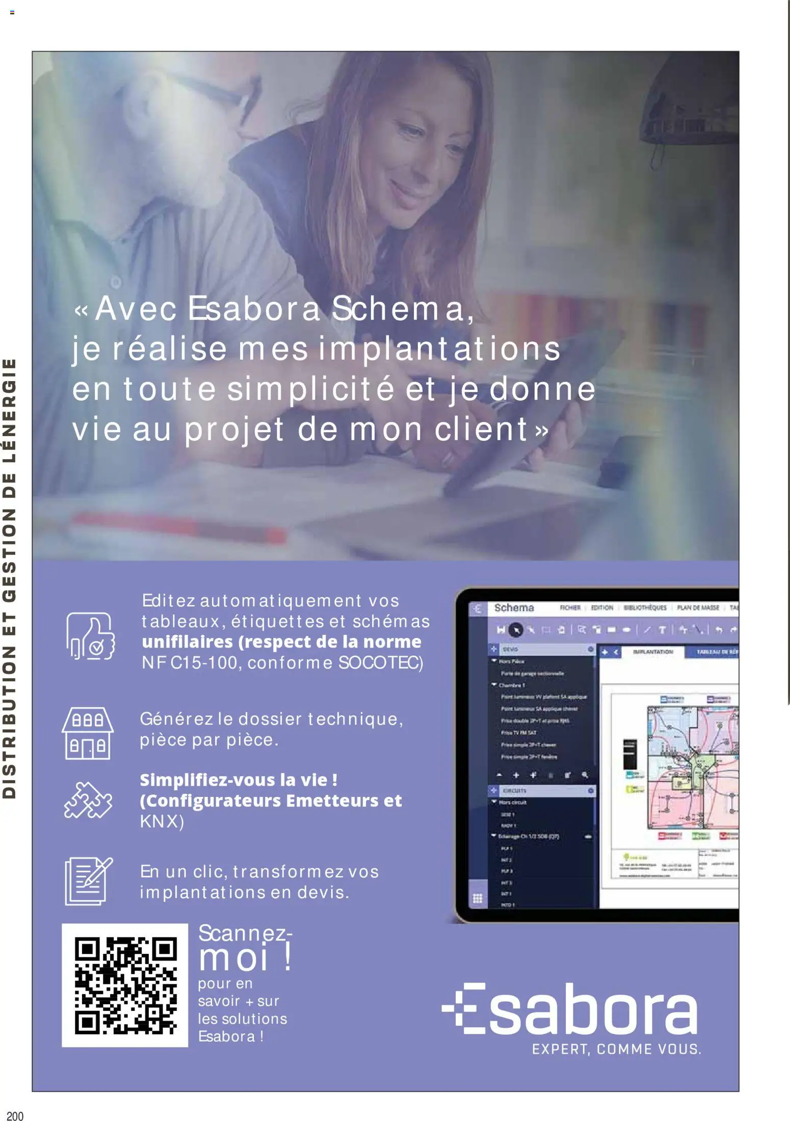 Prévisualisation de Brochure Distribution et Gestion de l'Energie du magasin Rexel formulaire valide 01/12/2025