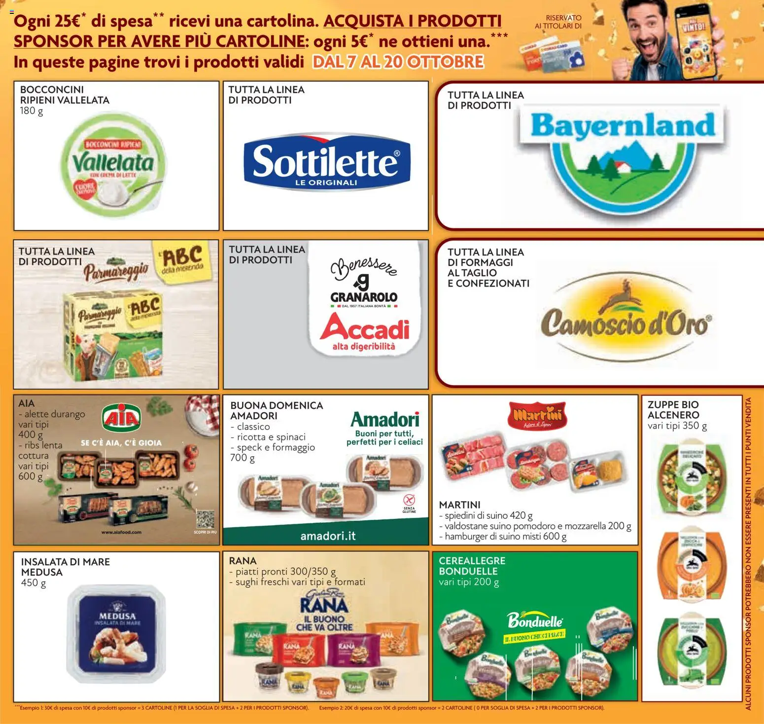Anteprima dell'opuscolo Conad volantino Superstore Lombardia dal negozio Conad valido da 07/10/2026 - Pasta, Crema, Piatti, Ricotta, Speck, Spiedini, Piatti pronti, Zuppe