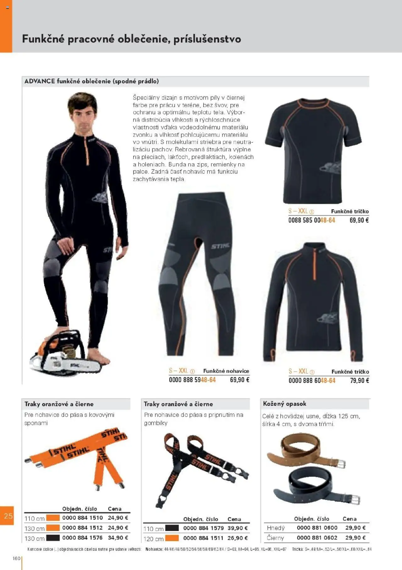 Náhľad STIHL letáku platného od 29.09.2025 - Tričko, Bunda, Nohavice, Opasok
