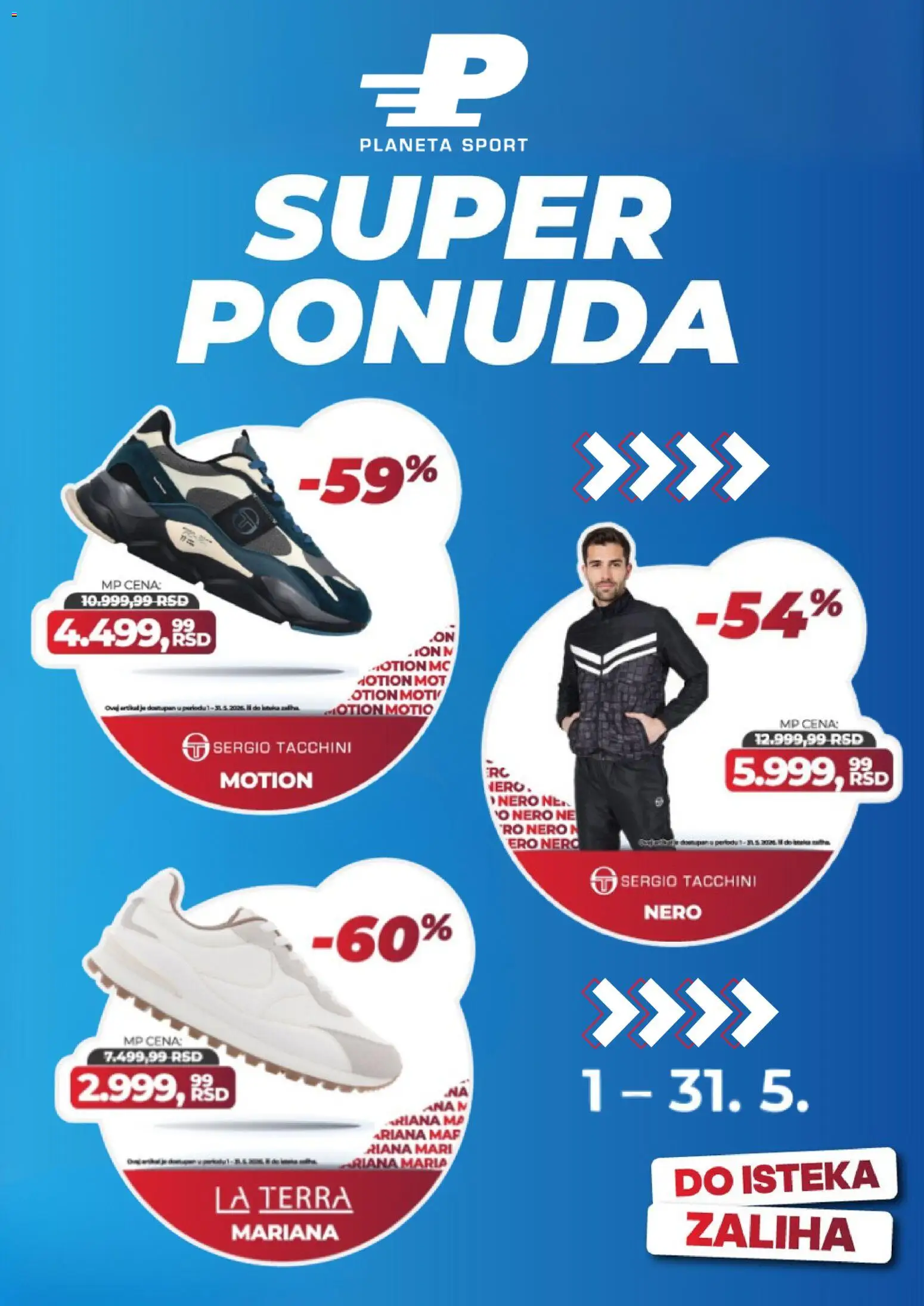 Pregled Planeta Sport kataloga - važi od 01.05.2026