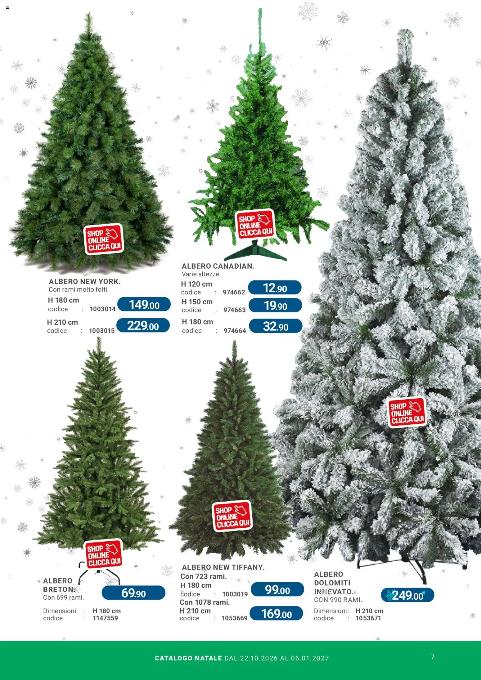 Anteprima dell'opuscolo CFadda volantino Natale dal negozio CFadda valido da 22/10/2026