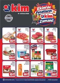 Kim Market Kim Market Katalog - Marmara Insert 19.10.2026 - Broşürünün önizlemesi