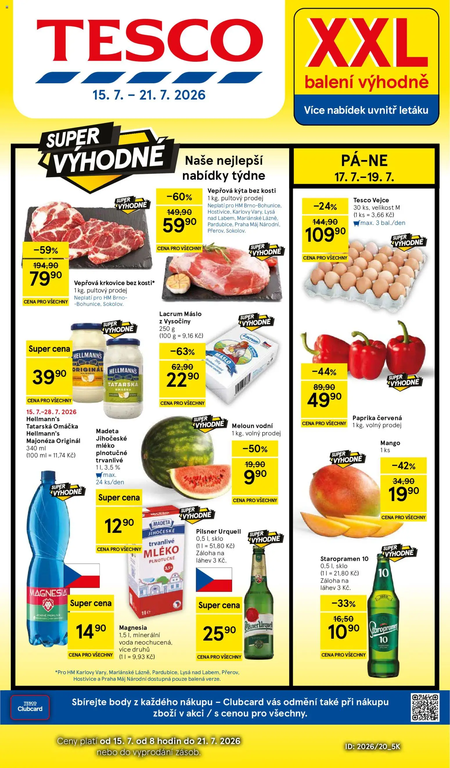 Náhled nabídky: Tesco Tesco leták - Hypermarket platný od 15.07.2026