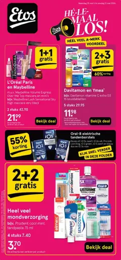 Voorbeeld van Etos folder van winkel Etos geldig vanaf 25-05-2026