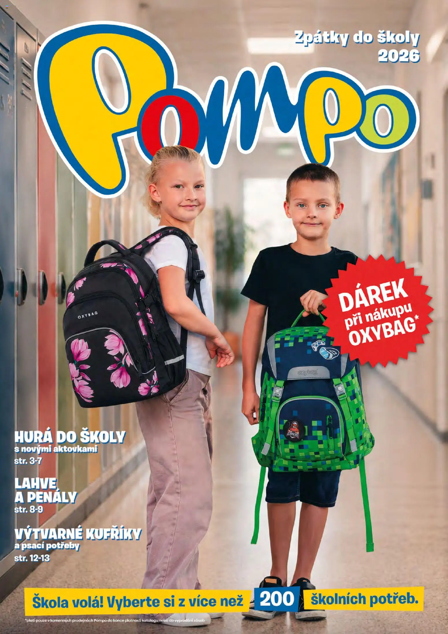 Náhled nabídky: POMPO Pompo katalog Zpátky do školy 2026 platný od 20.07.2026
