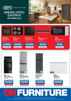 Preview of OK Furniture flyer valid from 15/09/2026