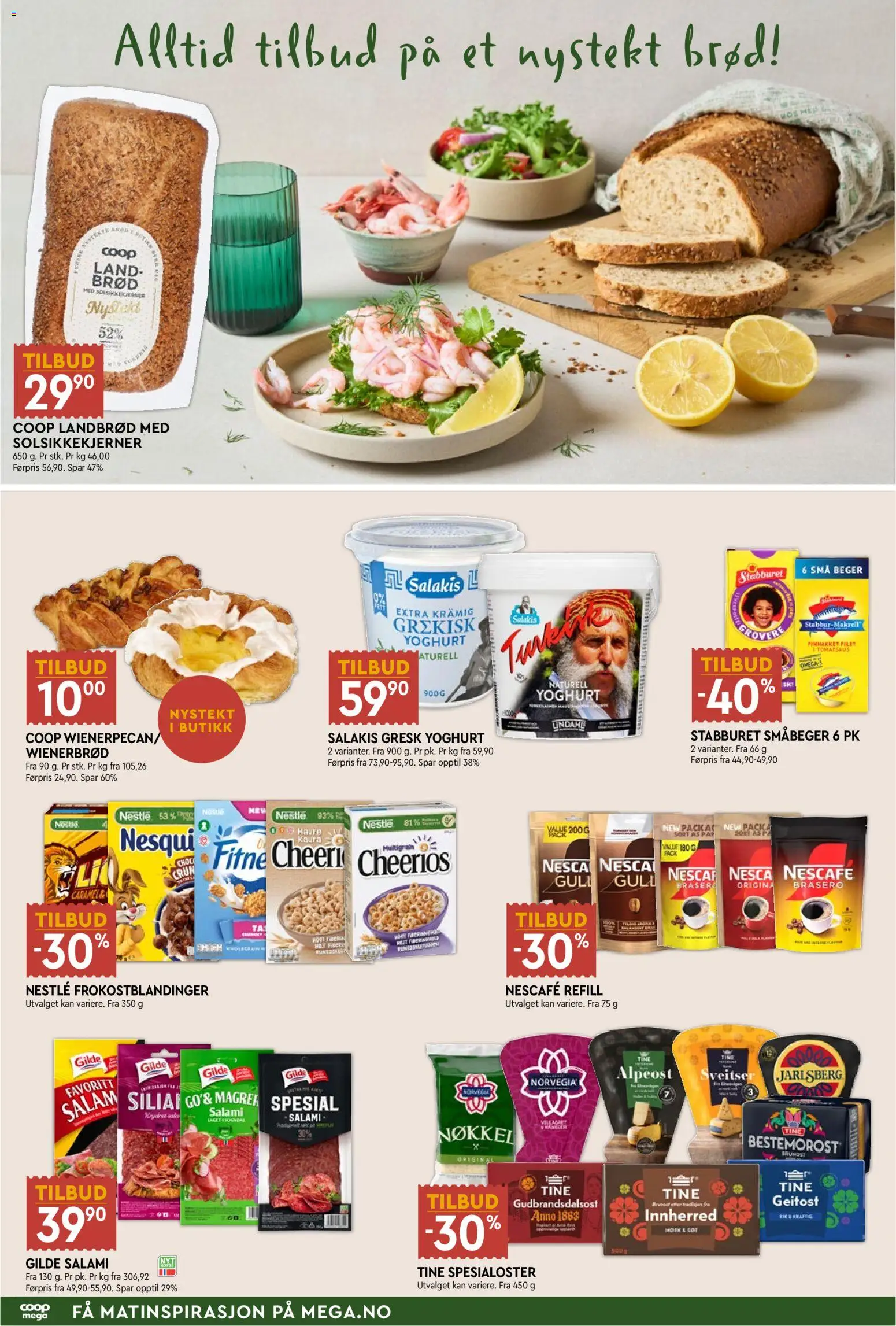 Forhåndsvis Coop Mega Mega Helg fra butikk Coop Mega gyldig fra 03/09/2026