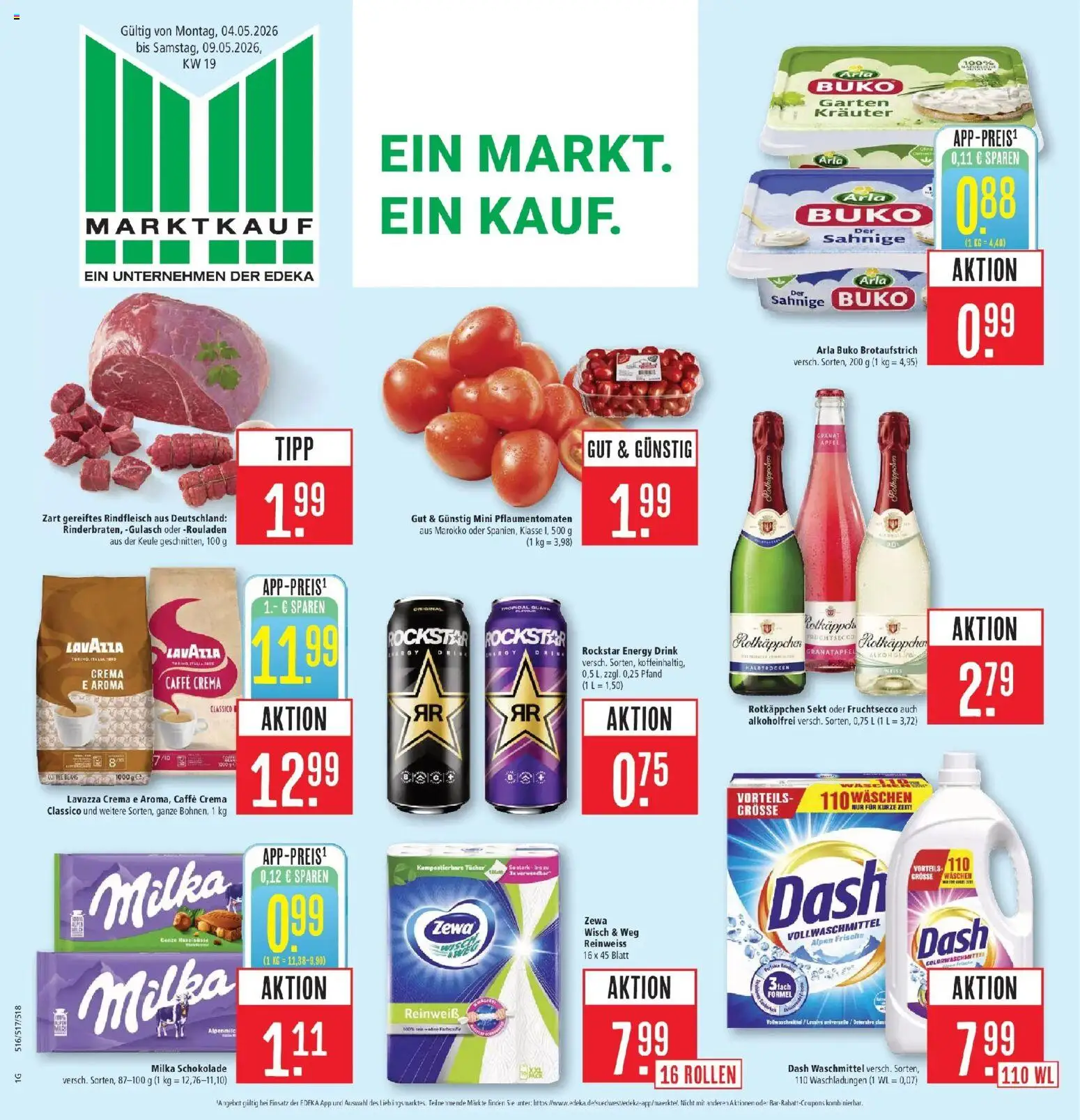 Vorschau von dem Prospekt des Geschäftes Marktkauf, gültig ab dem 04.05.2026