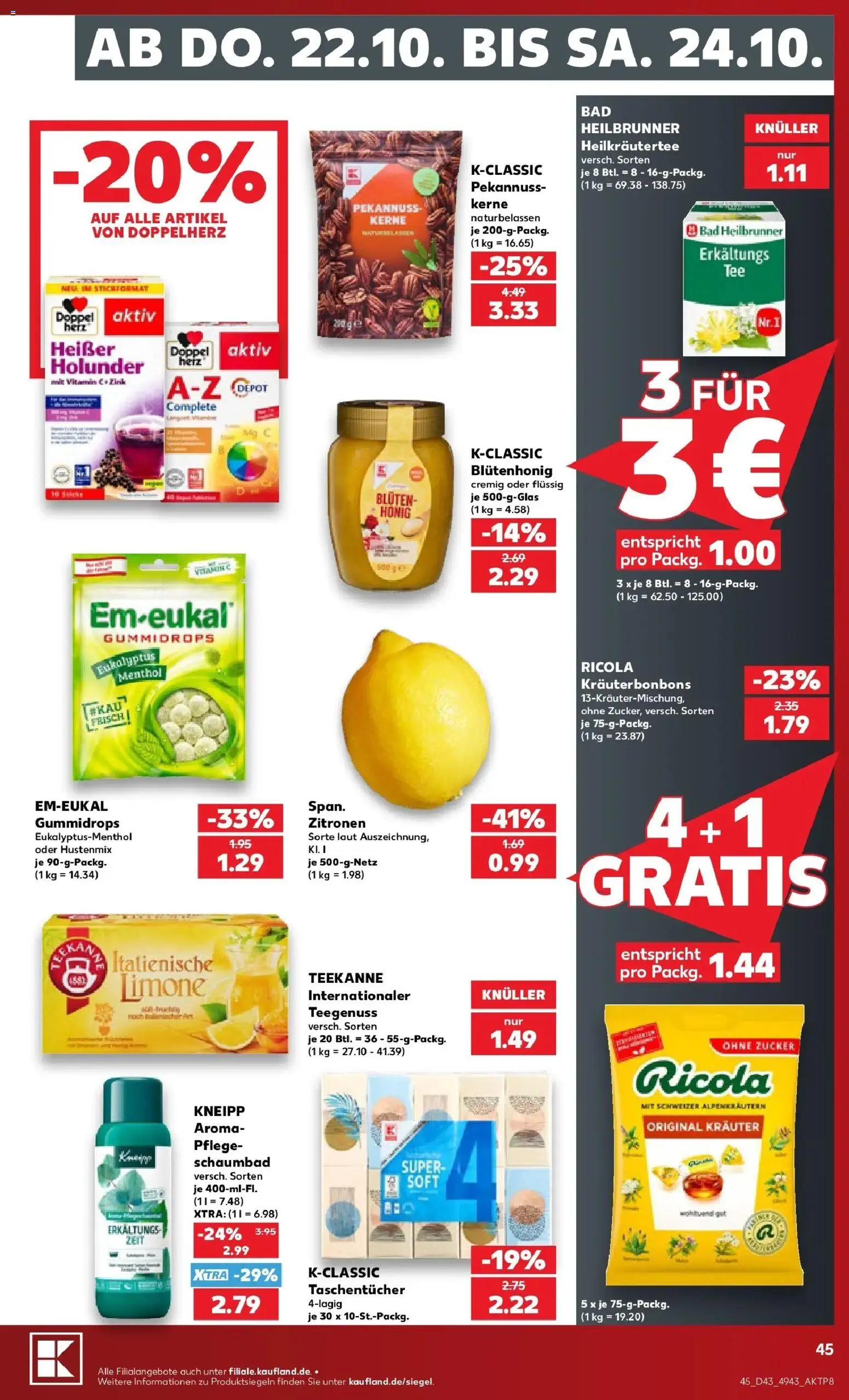 Vorschau von dem Prospekt des Geschäftes Kaufland, gültig ab dem 19.10.2026