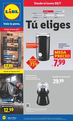 Vista previa del folleto de la tienda Lidl válido desde el 20/07/2026 