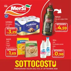 Anteprima dell'opuscolo MerSi Supermercati volantino dal negozio MerSi Supermercati valido da 09/09/2026