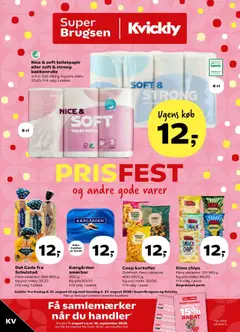 Eksempel på tilbudsavis Kvickly - Tilbudsavis uge 34 fra butik Kvickly gyldig fra 21/08/2026
