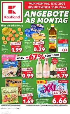 Vorschau von dem Prospekt des Geschäftes Kaufland, gültig ab dem 13.07.2026