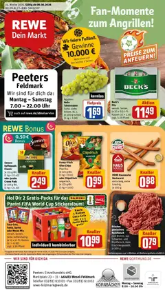 Vorschau von dem Prospekt des Geschäftes Rewe, gültig ab dem 08.06.2026