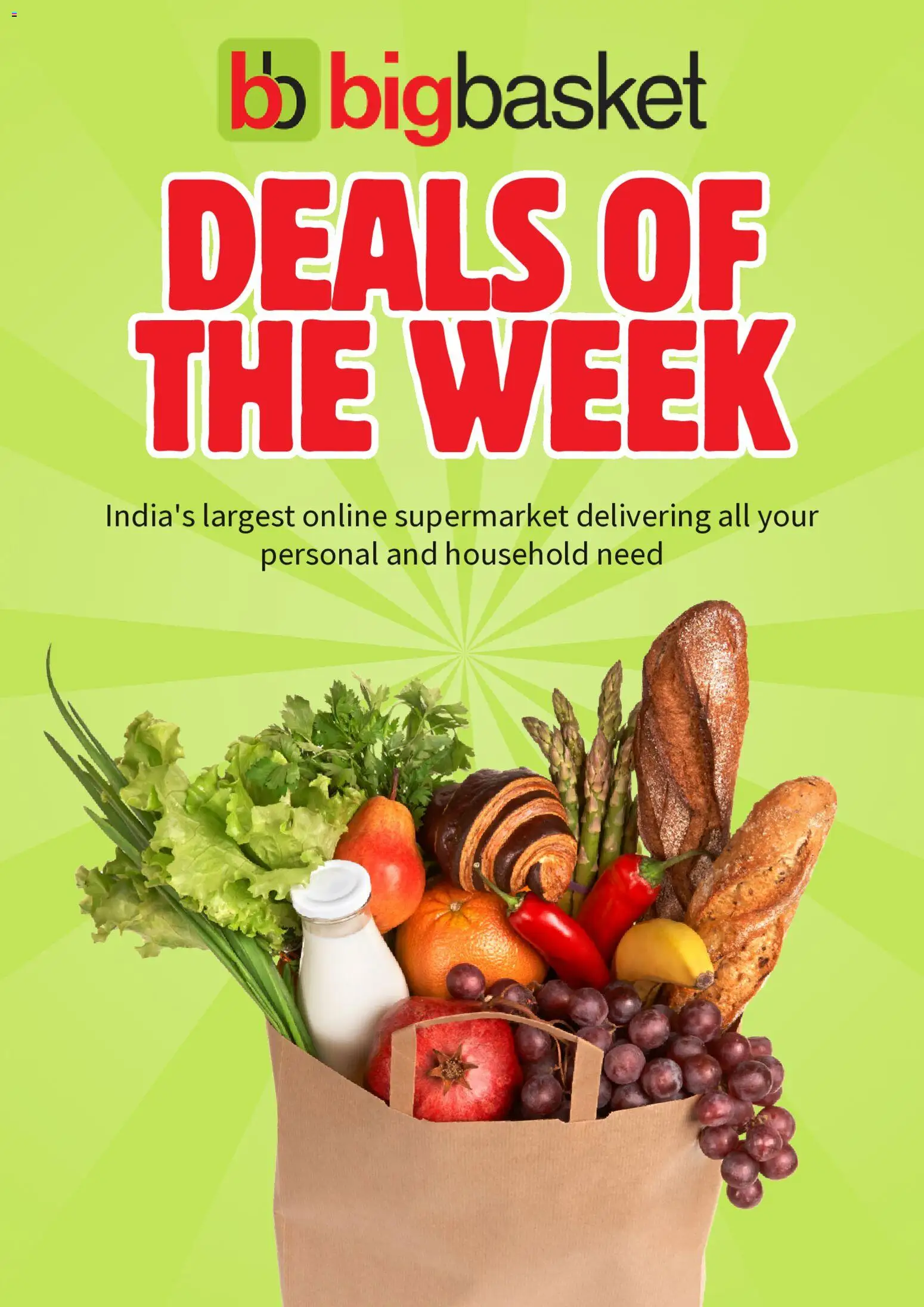 Preview of leaflet BigBasket Catalogue from store BigBasket is valid from 05/08/2026
