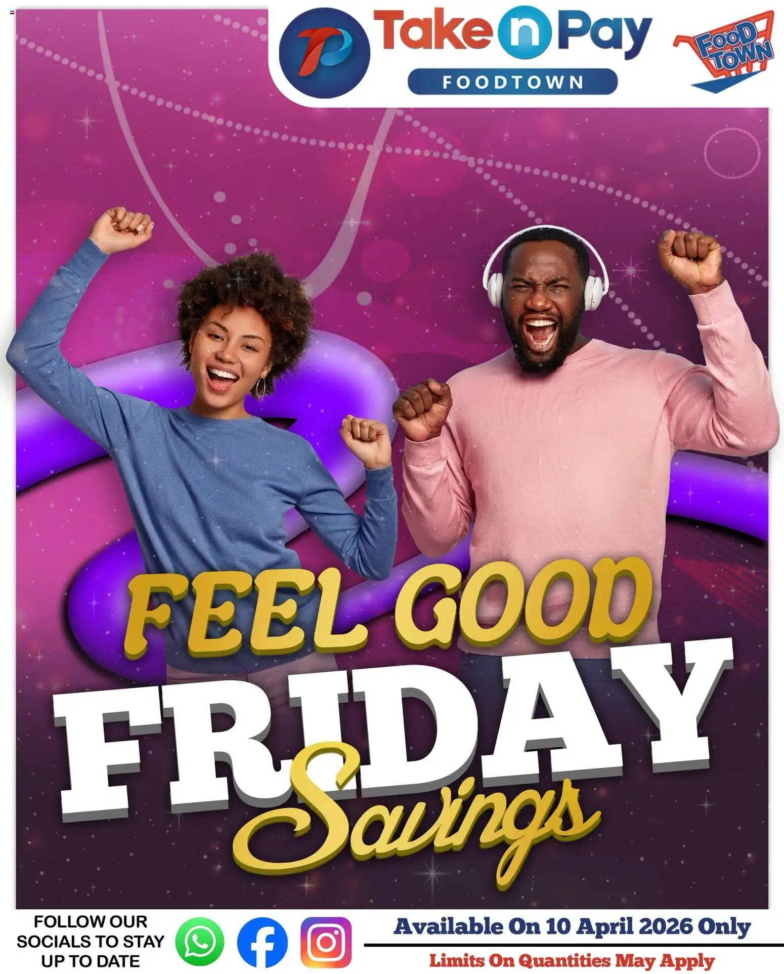Take n Pay Friday Specials from 10/04 - 10/04/2026