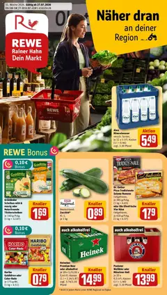 Vorschau von dem Prospekt des Geschäftes Rewe, gültig ab dem 27.07.2026