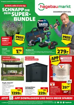 Vorschau von dem Prospekt des Geschäftes Hagebau, gültig ab dem 16.05.2026