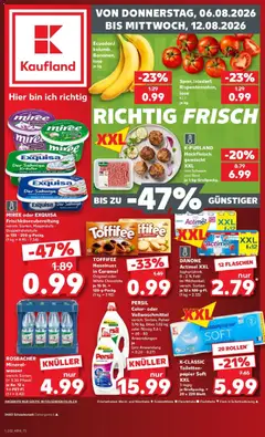 Vorschau von dem Prospekt des Geschäftes Kaufland, gültig ab dem 06.08.2026