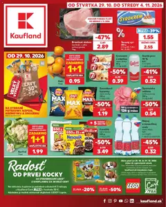 Náhľad Kaufland letáku platného od 29.10.2026