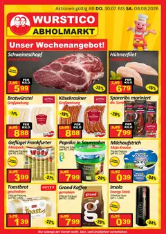 Vorschau der Angebote: Wurstico Abholmarkt Wurstico Abholmarkt Flugblatt gültig ab 30.07.2026
