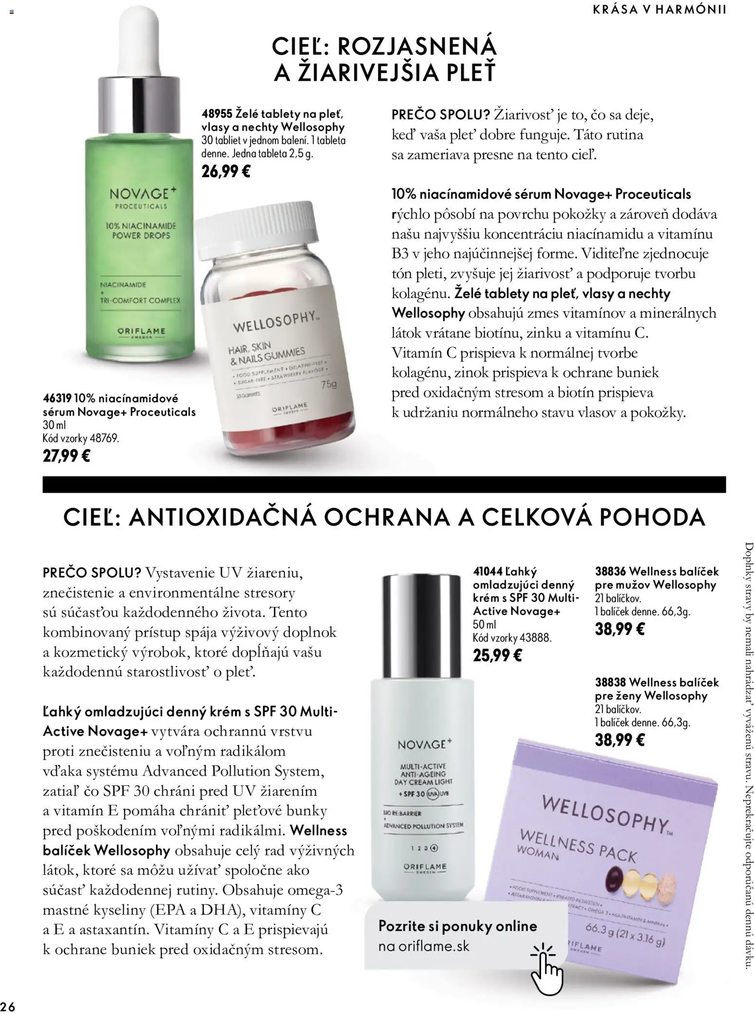 Náhľad Oriflame letáku platného od 30.09.2026 - Krém