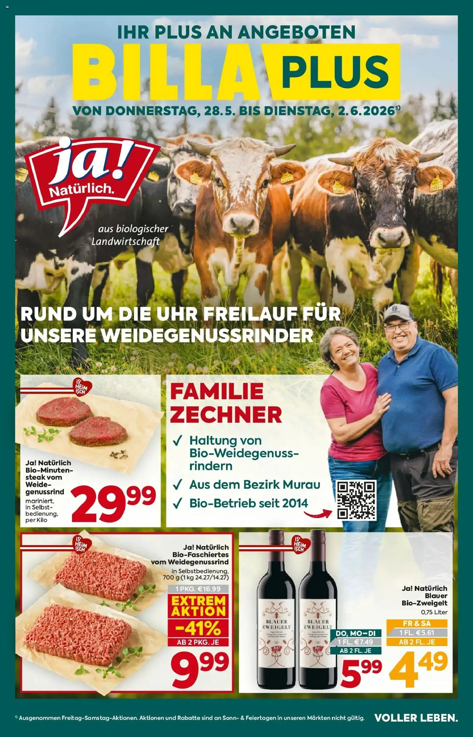 Vorschau der Angebote: Billa Plus Billa Plus ja! Natürlich gültig ab 28.05.2026 - Uhr