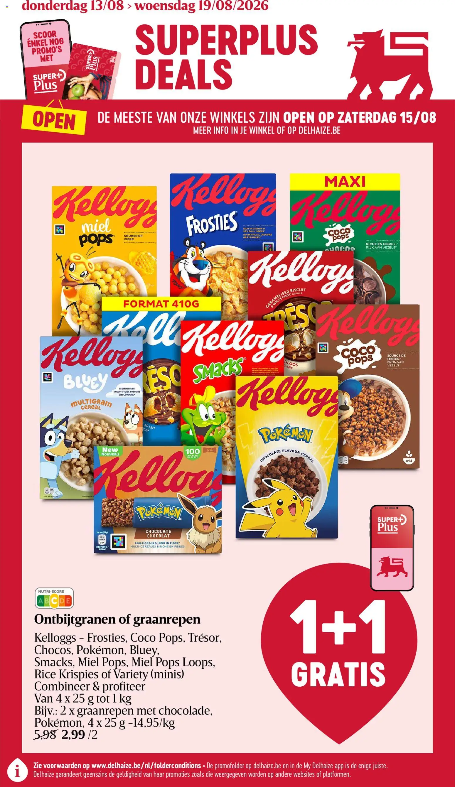 Voorbeeld van Delhaize folder week 33 van winkel Delhaize geldig vanaf 13/08/2026