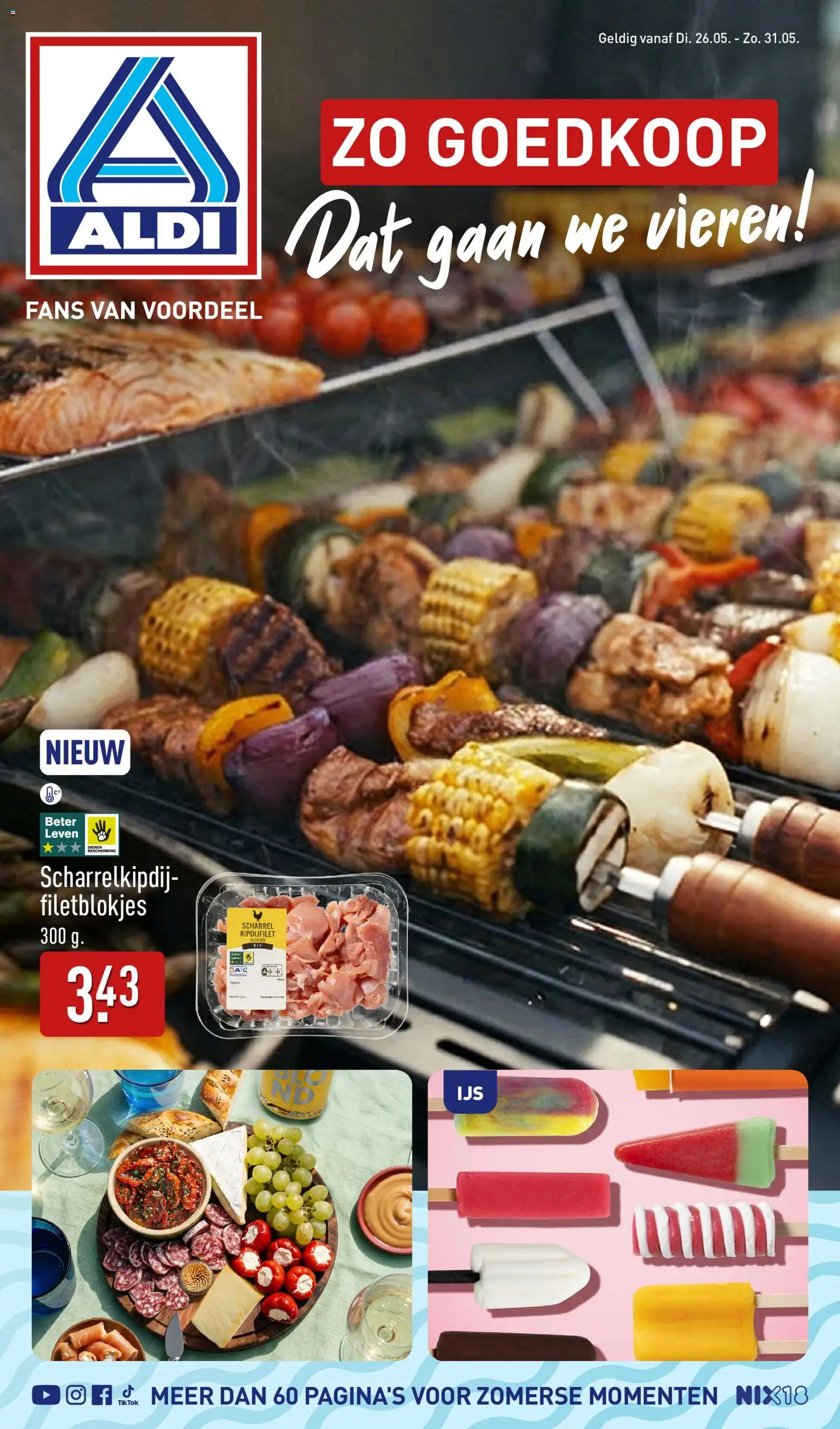Voorbeeld van Aldi folder - Buiten eten van winkel Aldi geldig vanaf 26-05-2026