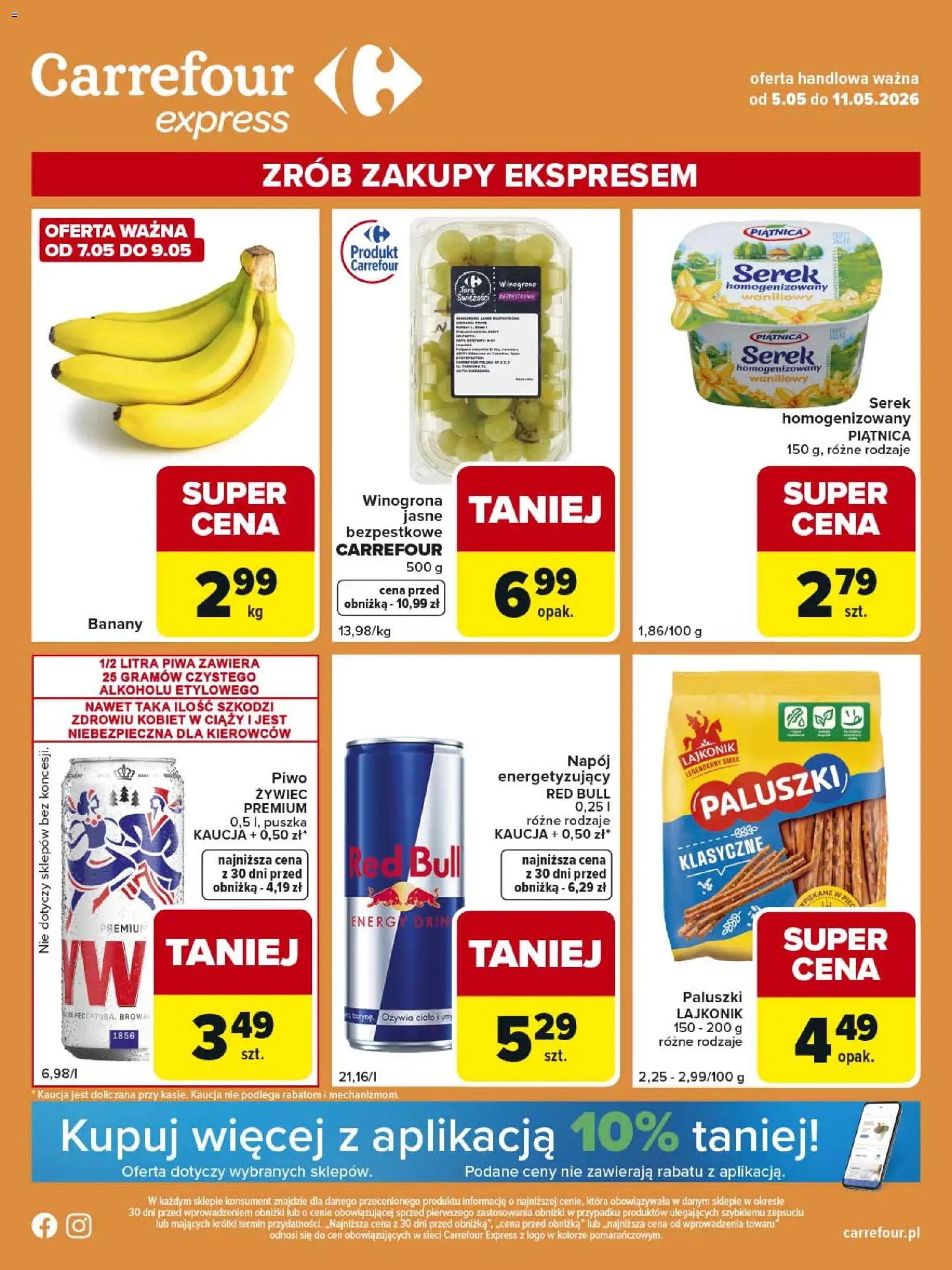 Pogląd gazetki "Carrefour gazetka - Express II" ze sklepu Carrefour ważnej od 05.05.2026
