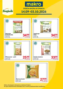 Pogląd gazetki "Makro gazetka - Bonduelle" ze sklepu Makro ważnej od 14.09.2026