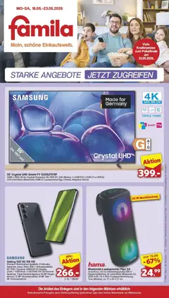 Vorschau von dem Prospekt des Geschäftes Famila Nordwest, gültig ab dem 18.05.2026