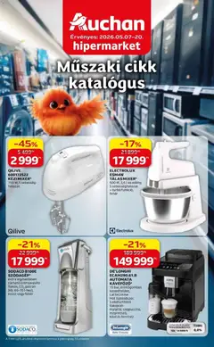 Auchan - Auchan Elektronikai ajánlataink Budapest megtekintése, amely érvényes 2026.05.07.-től