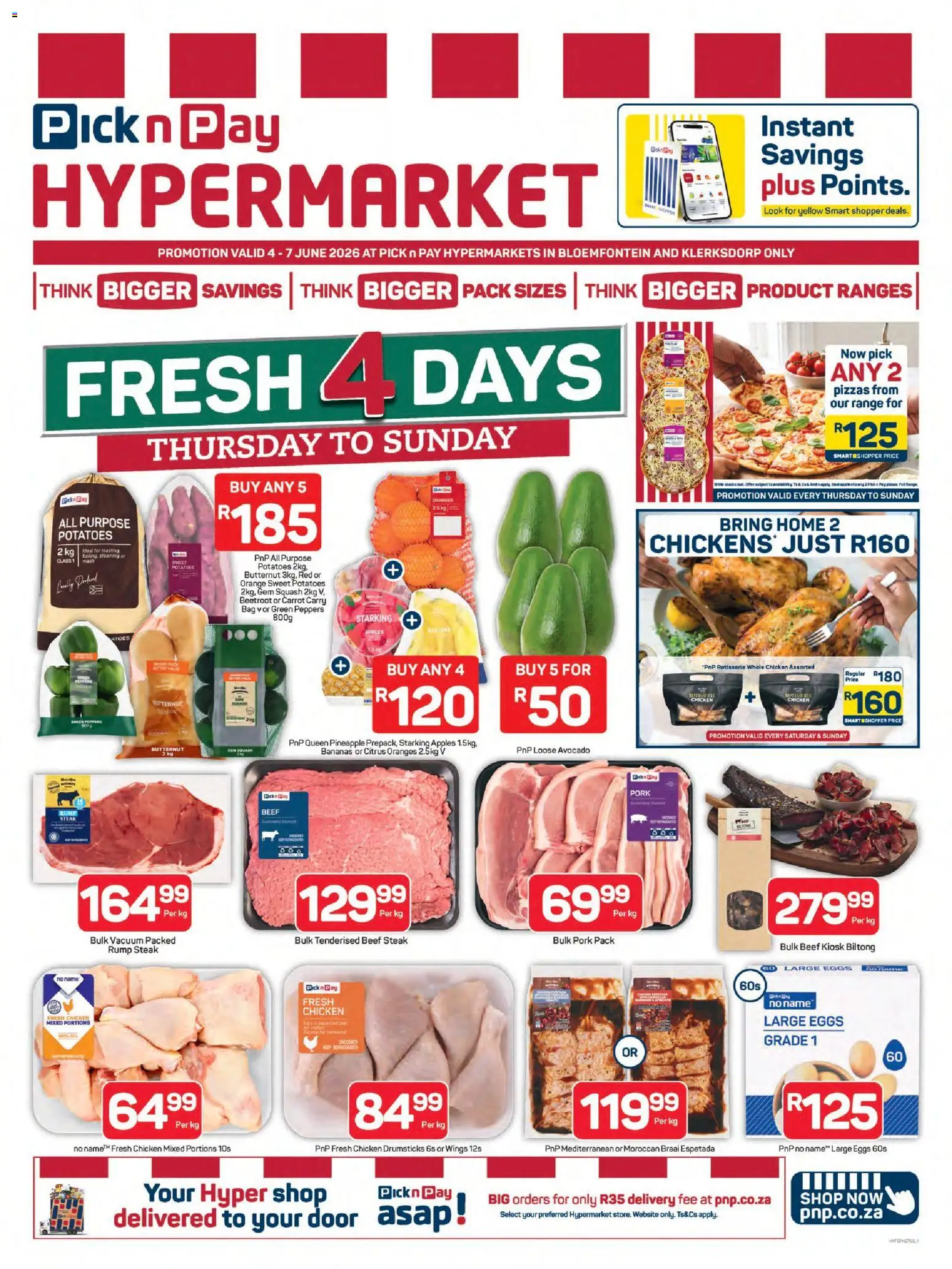 Preview of Pick n Pay flyer valid from 04/06/2026