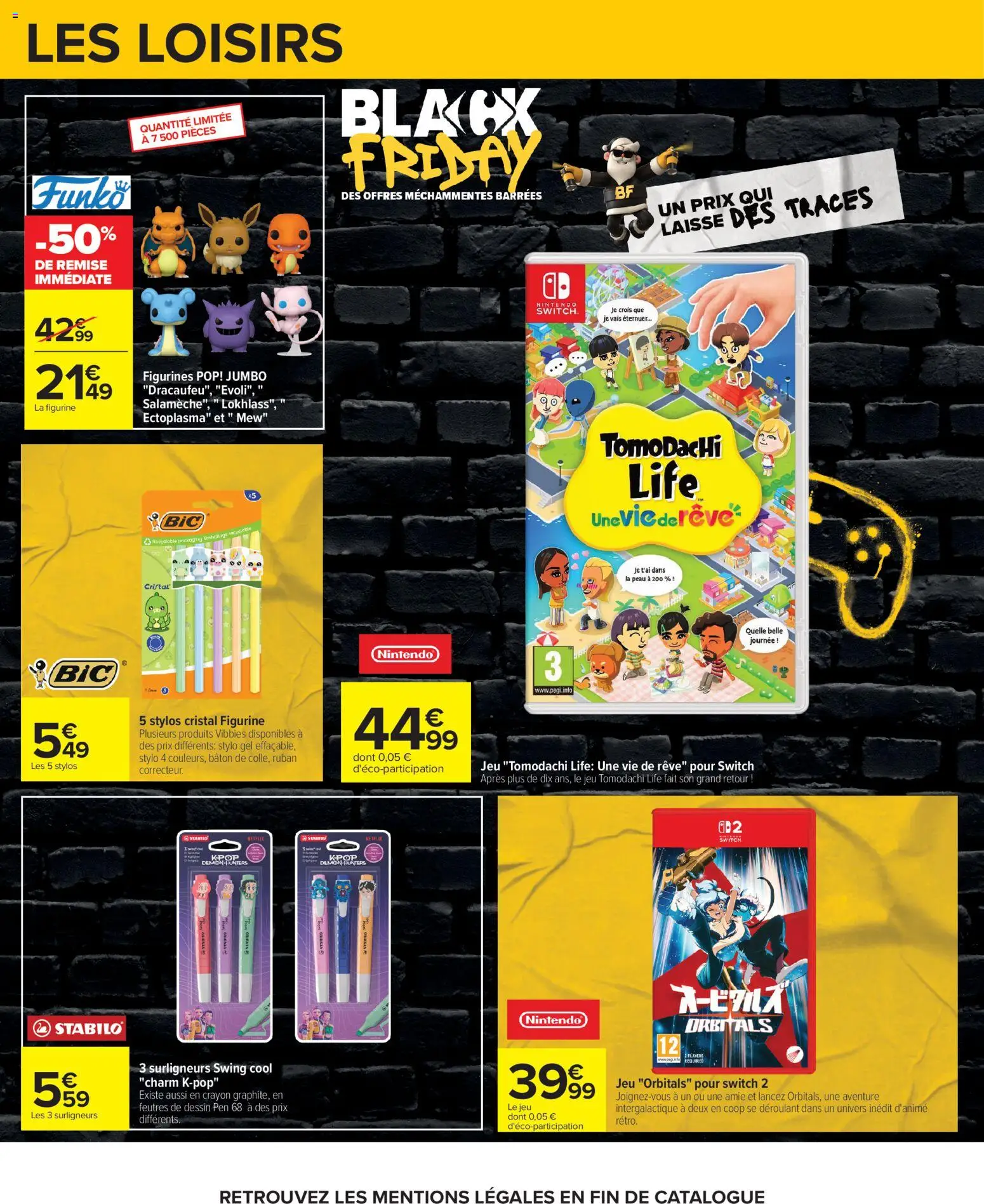 Prévisualisation de Carrefour Black Friday du magasin Carrefour formulaire valide 03/11/2026