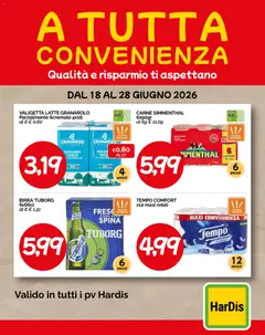 Anteprima dell'opuscolo HarDis volantino A tutta convenienza dal negozio HarDis valido da 18/06/2026
