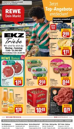 Vorschau von dem Prospekt des Geschäftes Rewe, gültig ab dem 05.10.2026