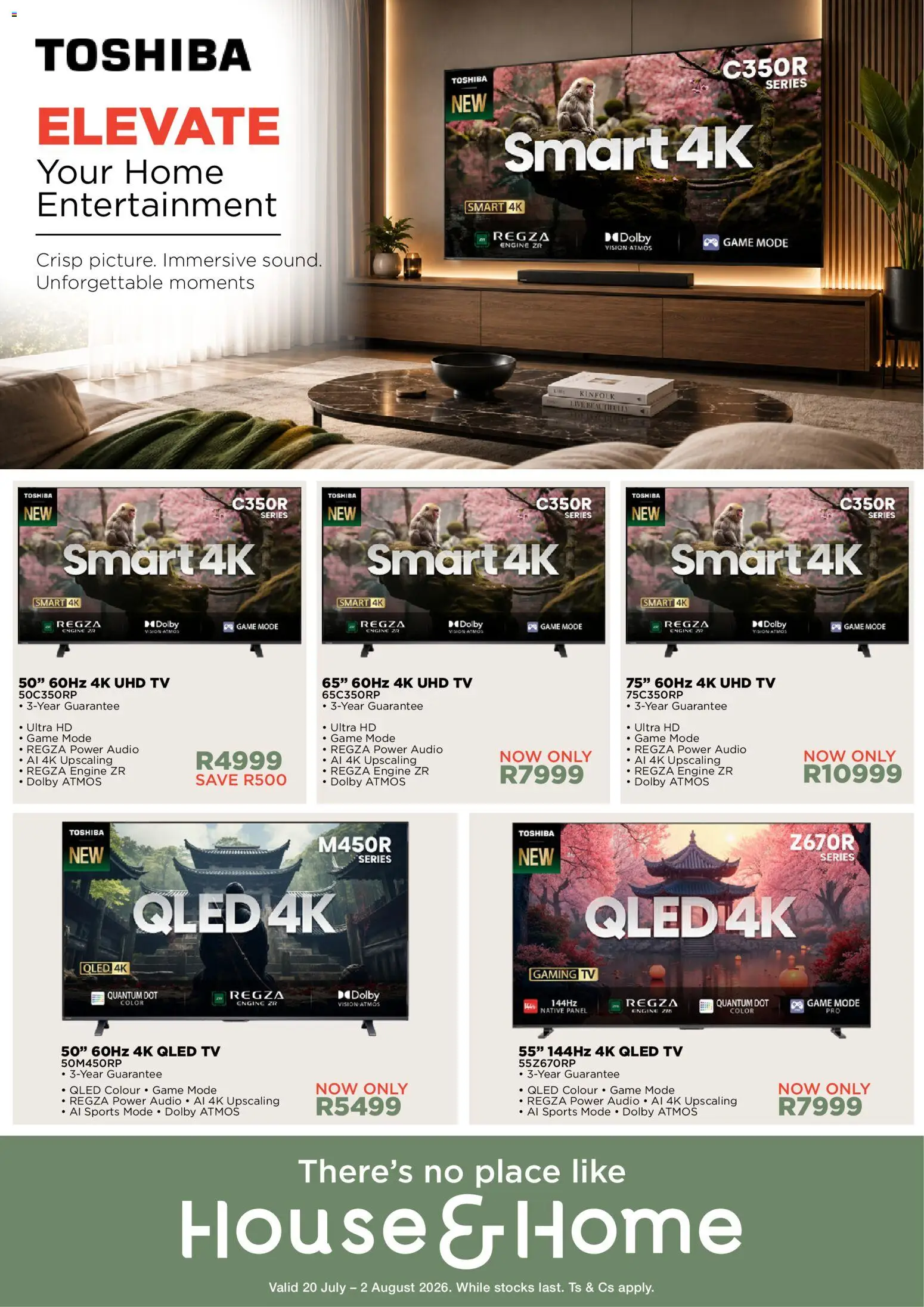 Preview of House and Home flyer valid from 20/07/2026