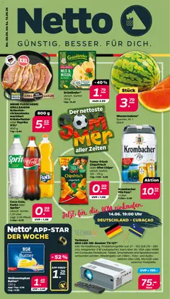 Vorschau von dem Prospekt des Geschäftes Netto, gültig ab dem 08.06.2026