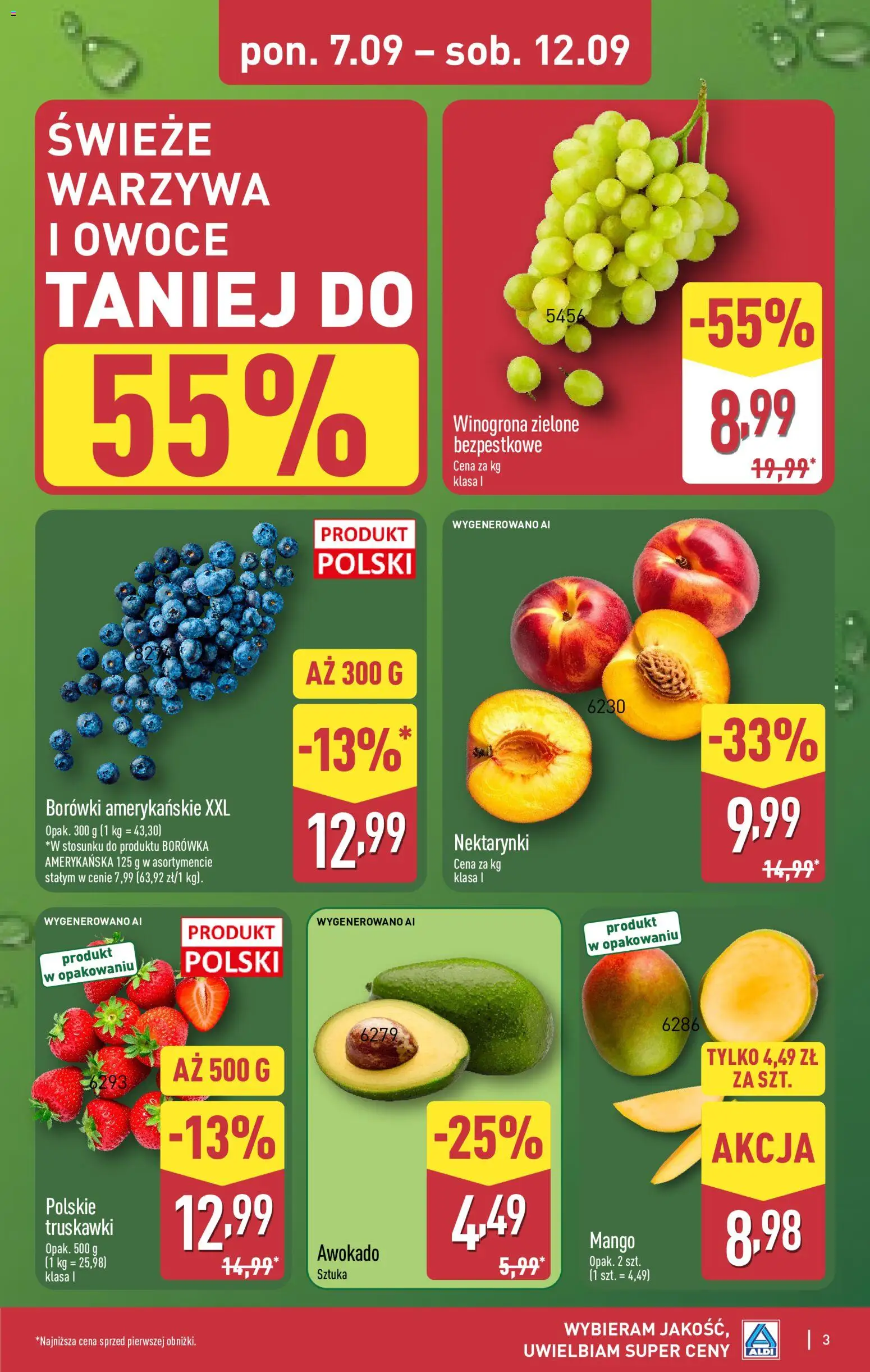 Pogląd gazetki "Aldi gazetka" ze sklepu Aldi ważnej od 07.09.2026