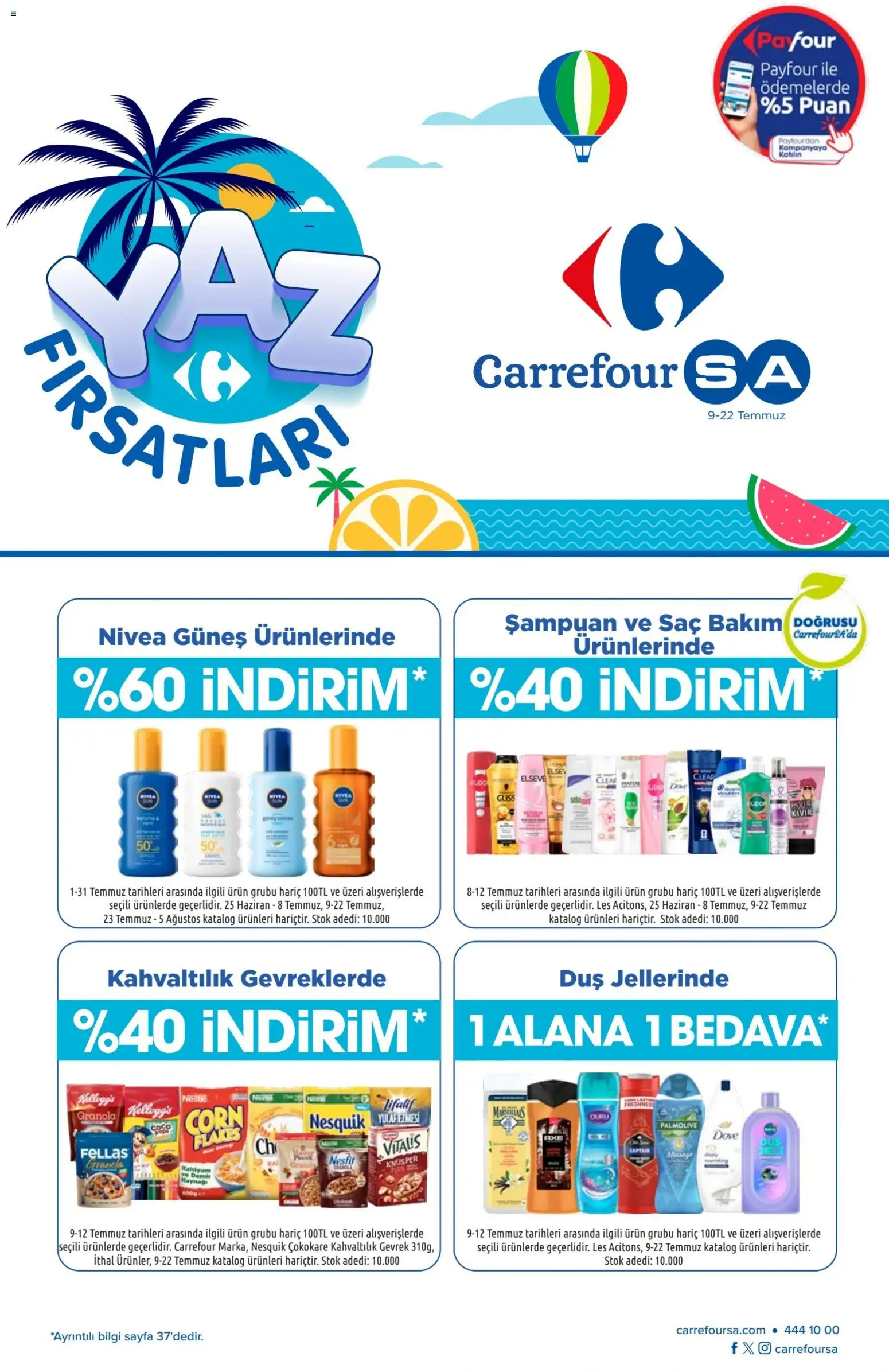CarrefourSA CarrefourSA Katalog 09.07.2026 - Broşürünün önizlemesi