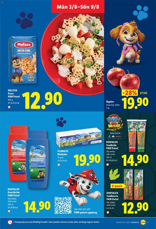 Nytt Lidl reklamblad från 03/08