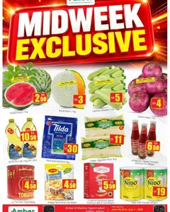 Preview of the catalogue Amber catalogue MIDWEEK EXCLUSIVE of store Amber valid from 30 Jun, 2026