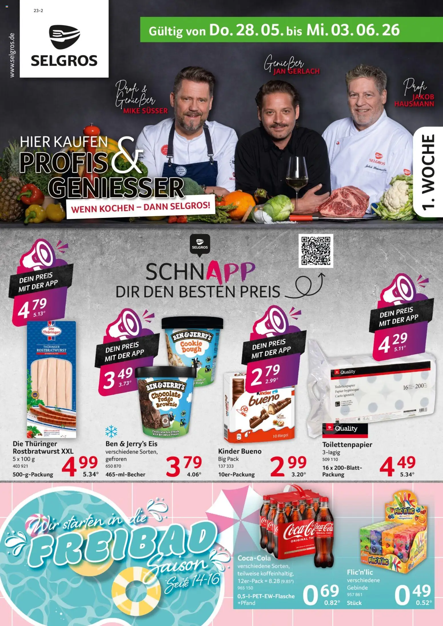 Vorschau von dem Prospekt des Geschäftes Selgros, gültig ab dem 28.05.2026