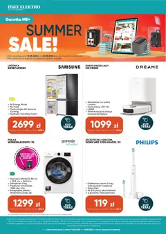 Pogląd gazetki "Max elektro gazetka" ze sklepu Max elektro ważnej od 12.08.2026